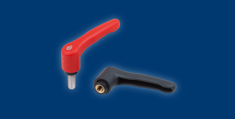 Reliably secured: Clamping lever with safety function