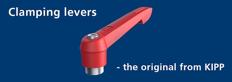 Clamping levers from KIPP